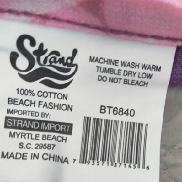 Michael Searle Beach Towel Pink Flamingo Sunset Cotton Velour  30 x 60 Inch - Picture 8 of 8